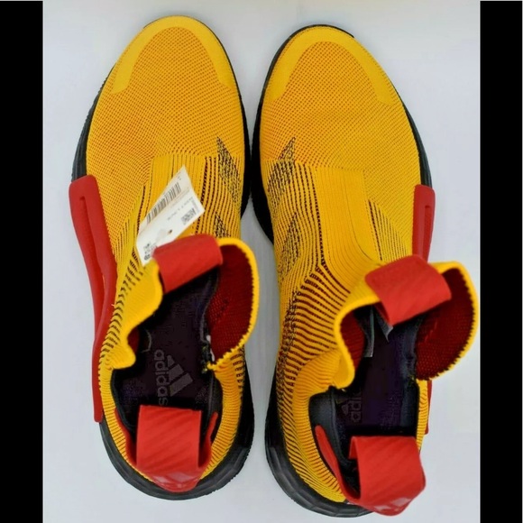 NEW Adidas N3xt L3V3l Mens Basketball Shoes Gold - Picture 4 of 8